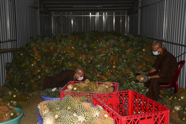 Continuing to support people in need in the Covid-19 pandemic of Hoang Phap Pagoda (series 10)