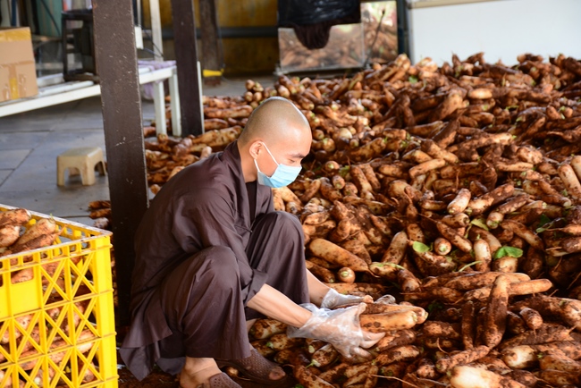Continuing to support people in need in the Covid-19 pandemic of Hoang Phap Pagoda (series 10)