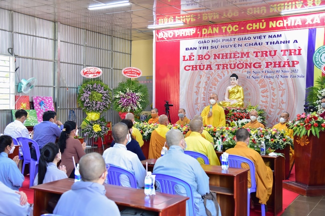 Abbot Appointment Ceremony of Truong Phap Pagoda – Hau Giang