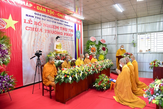 Abbot Appointment Ceremony of Truong Phap Pagoda – Hau Giang