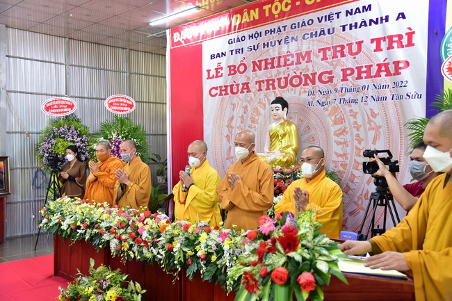 Abbot Appointment Ceremony of Truong Phap Pagoda – Hau Giang