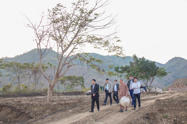 Ground breaking ceremony of Tu An Dien (Ha pagoda)