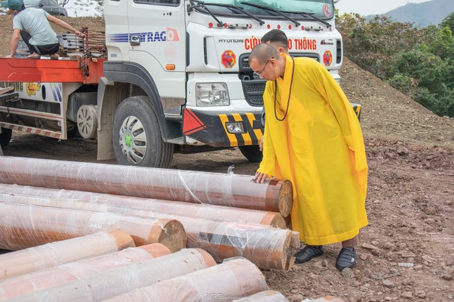 Ground breaking ceremony of Tu An Dien (Ha pagoda)