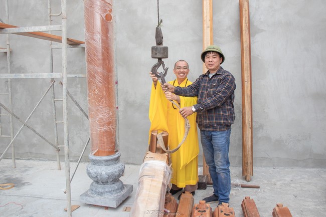 Ground breaking ceremony of Tu An Dien (Ha pagoda)