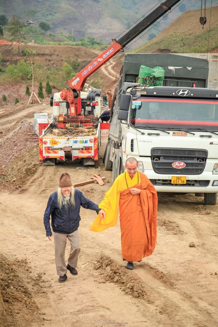 Ground breaking ceremony of Tu An Dien (Ha pagoda)