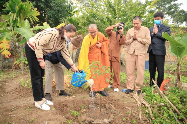 Ground breaking ceremony of Tu An Dien (Ha pagoda)