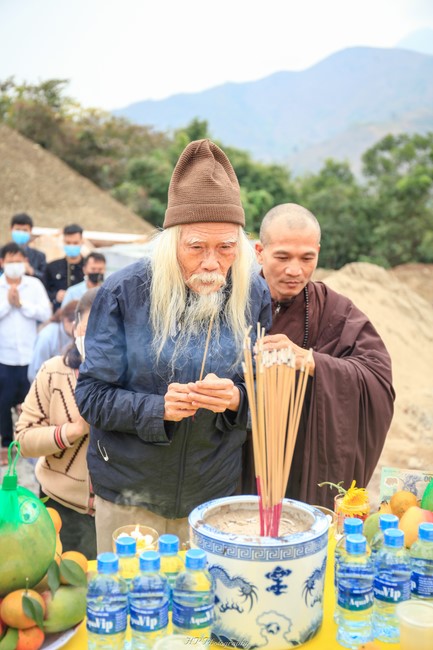 Ground breaking ceremony of Tu An Dien (Ha pagoda)