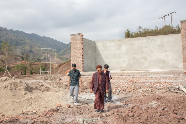 Ground breaking ceremony of Tu An Dien (Ha pagoda)
