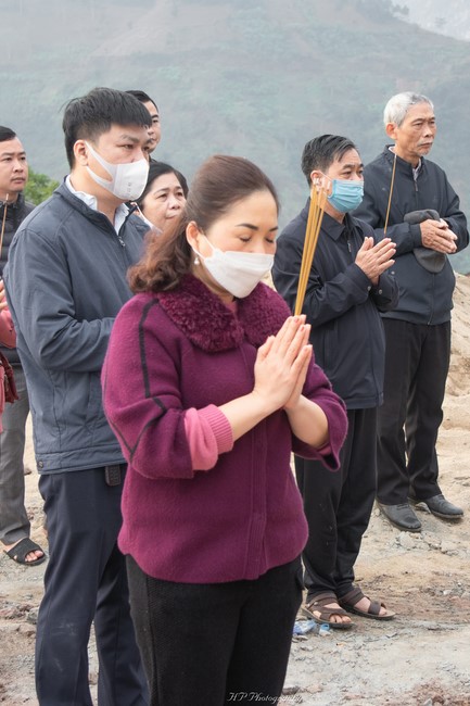 Ground breaking ceremony of Tu An Dien (Ha pagoda)