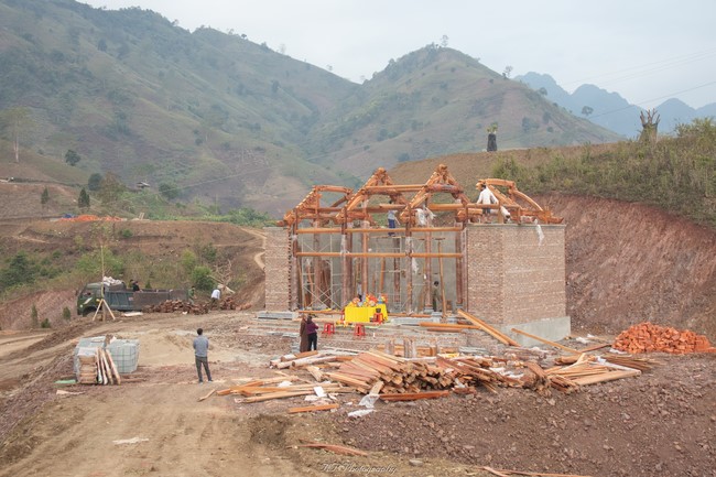 Ground breaking ceremony of Tu An Dien (Ha pagoda)