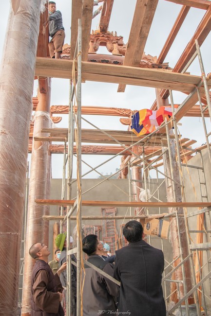 Ground breaking ceremony of Tu An Dien (Ha pagoda)