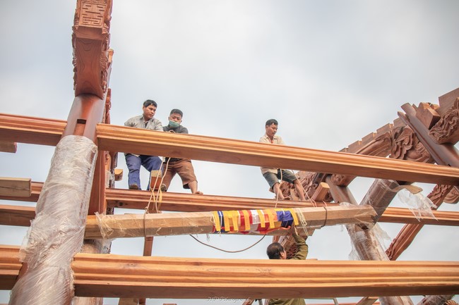 Ground breaking ceremony of Tu An Dien (Ha pagoda)