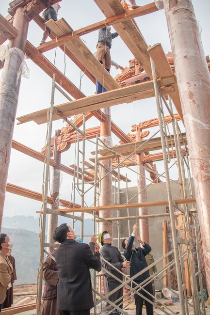 Ground breaking ceremony of Tu An Dien (Ha pagoda)