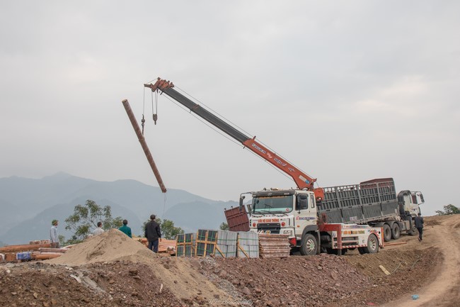 Ground breaking ceremony of Tu An Dien (Ha pagoda)