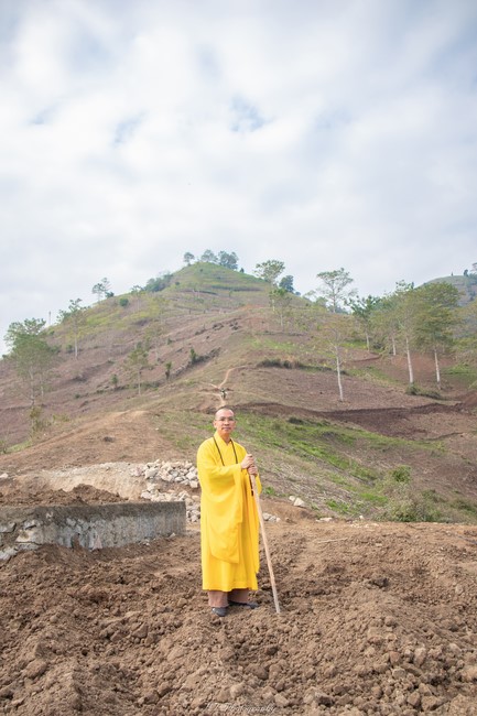 Ground breaking ceremony of Tu An Dien (Ha pagoda)
