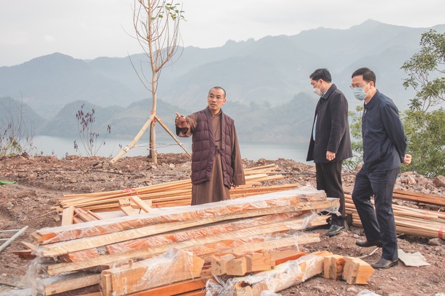 Ground breaking ceremony of Tu An Dien (Ha pagoda)