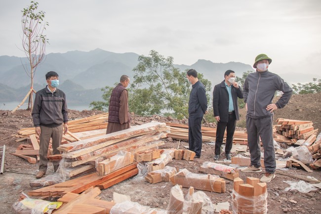Ground breaking ceremony of Tu An Dien (Ha pagoda)
