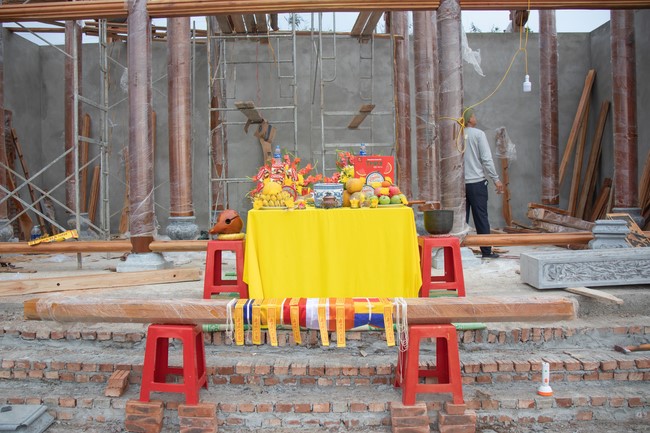 Ground breaking ceremony of Tu An Dien (Ha pagoda)