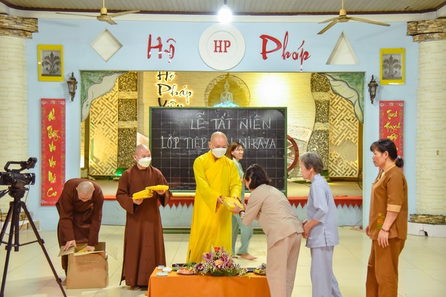 Tất niên lớp học tiếp cận kinh Nikāya