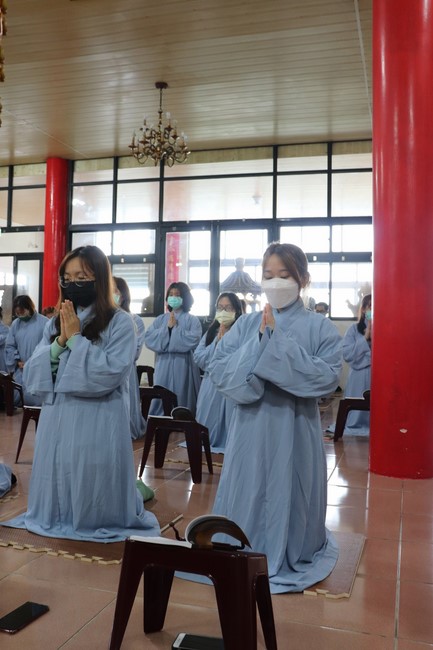Year-end Retreat of Linh An pagoda – Repentant Ceremony