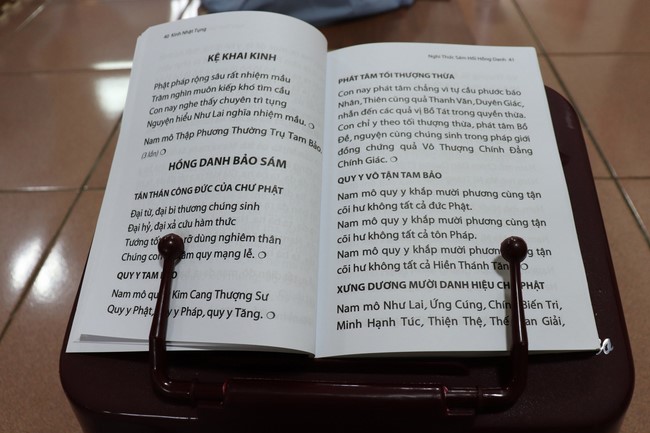 Year-end Retreat of Linh An pagoda – Repentant Ceremony