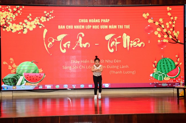 Gratitude Ceremony – Year End Party of the Nurturing Wisdom class