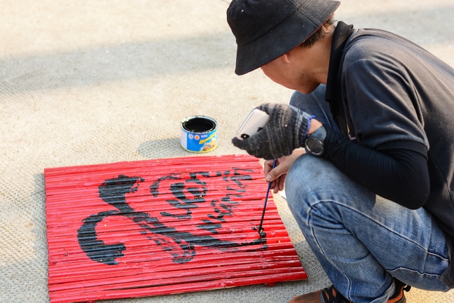 Preparation Activities to Welcome Year of Tiger (part 3)