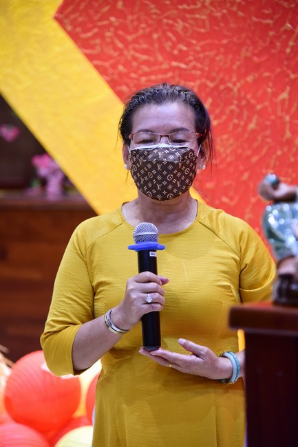 Monks and Buddhists wish a Happy Tet Most Thich Chan Tinh