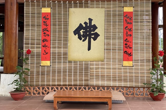 Affairs preparing for Lunar New Year at Vinh Phuc Pagoda