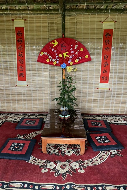 Affairs preparing for Lunar New Year at Vinh Phuc Pagoda