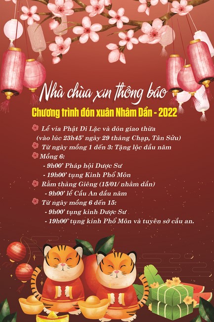 Affairs preparing for Lunar New Year at Vinh Phuc Pagoda