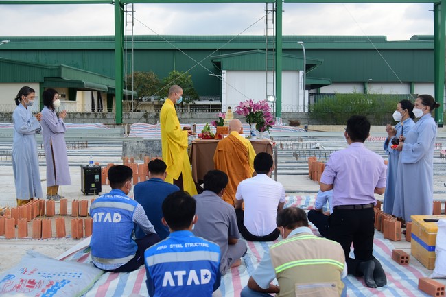 Lễ cầu an Công Ty TNHH  Kho Lạnh Toàn Phát - Kho Vận Ở Long An