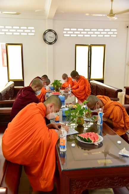Fee support for master's program to Khmer Theravada monks