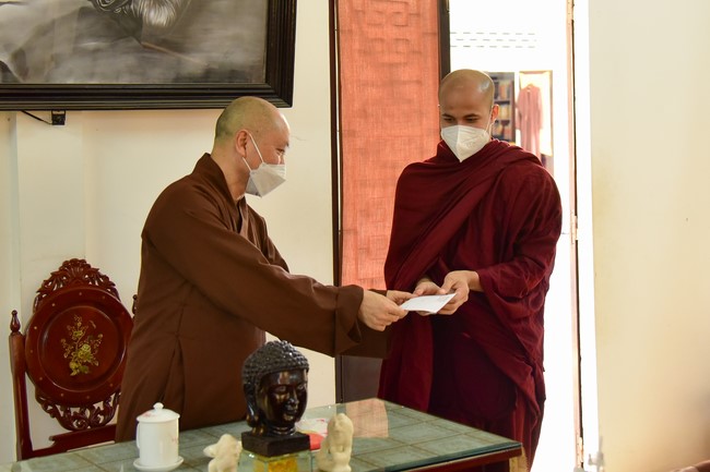 Fee support for master's program to Khmer Theravada monks
