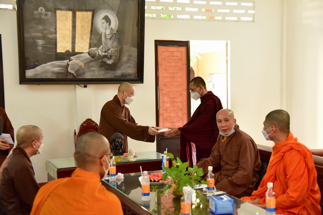 Fee support for master's program to Khmer Theravada monks