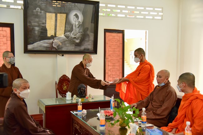 Fee support for master's program to Khmer Theravada monks