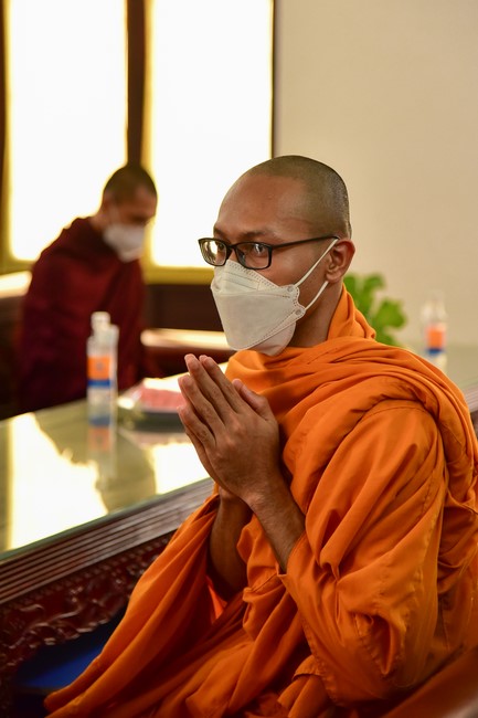 Fee support for master's program to Khmer Theravada monks