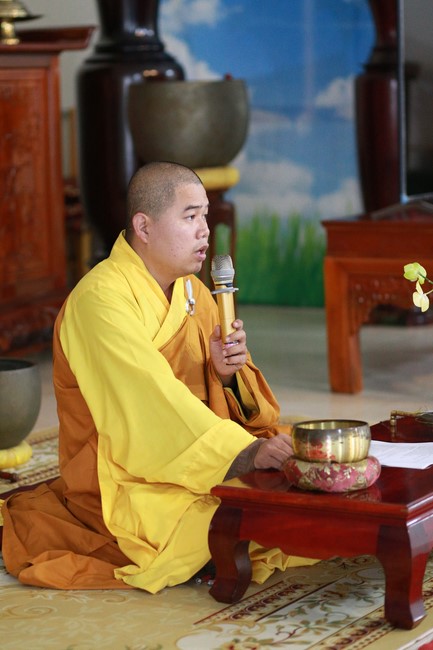 Three-Jewel Refuge Ceremony at Dong Cao Pagoda - Thanh Hoa