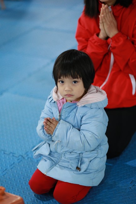 Three-Jewel Refuge Ceremony at Dong Cao Pagoda - Thanh Hoa