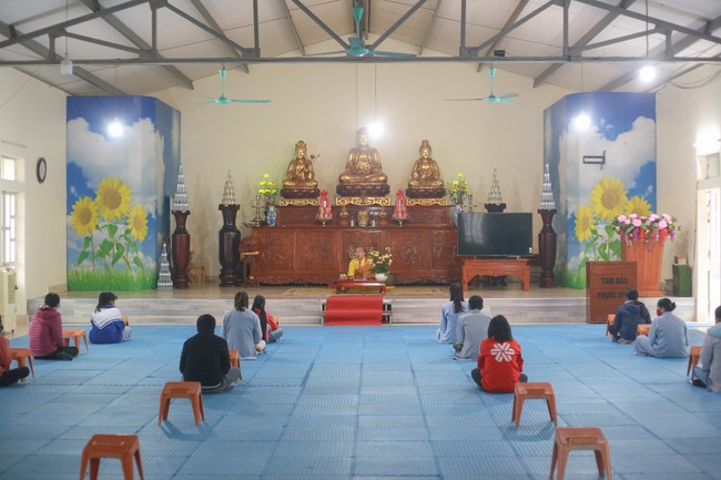 Three-Jewel Refuge Ceremony at Dong Cao Pagoda - Thanh Hoa