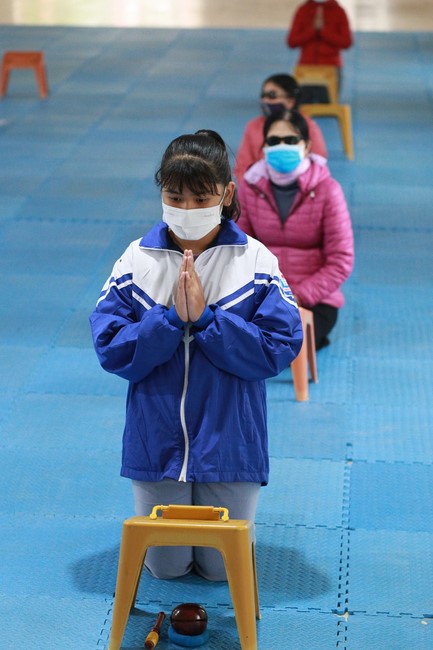 Three-Jewel Refuge Ceremony at Dong Cao Pagoda - Thanh Hoa
