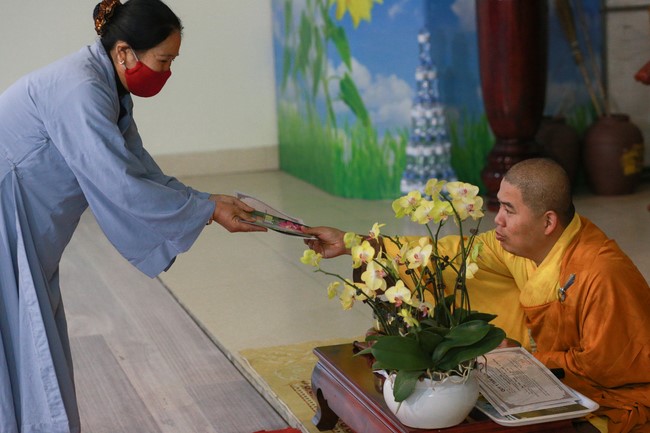 Three-Jewel Refuge Ceremony at Dong Cao Pagoda - Thanh Hoa