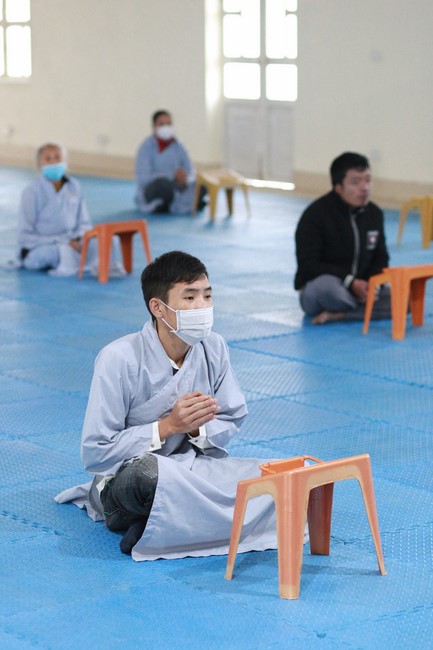 Three-Jewel Refuge Ceremony at Dong Cao Pagoda - Thanh Hoa