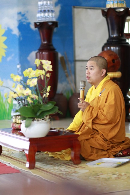 Three-Jewel Refuge Ceremony at Dong Cao Pagoda - Thanh Hoa