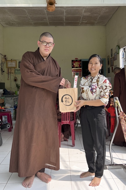 Gift giving program for Wisdom Nurturing class