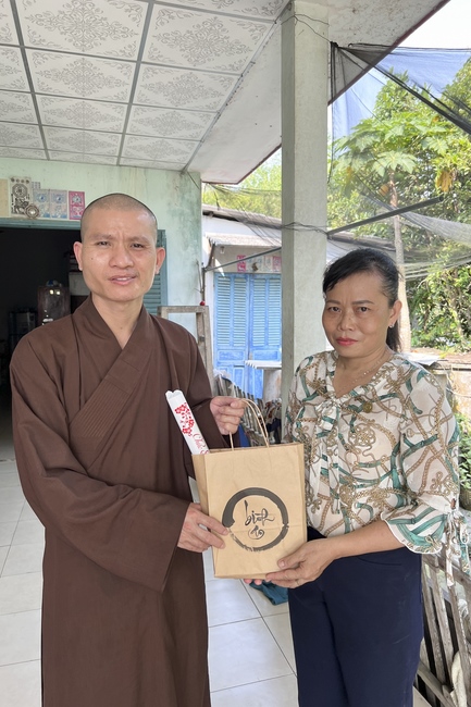 Gift giving program for Wisdom Nurturing class