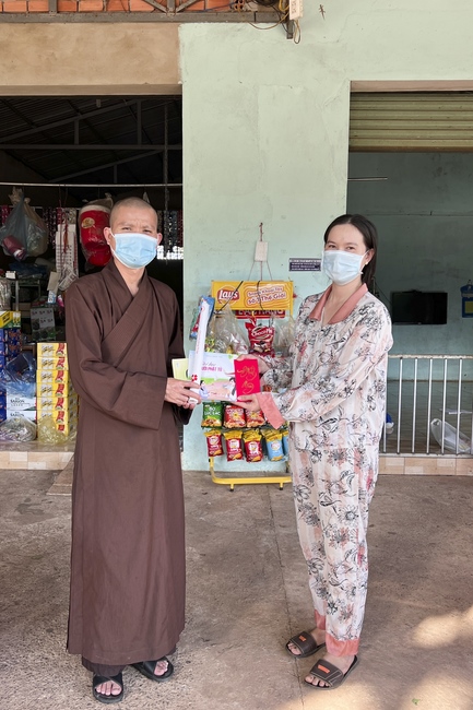 Gift giving program for Wisdom Nurturing class