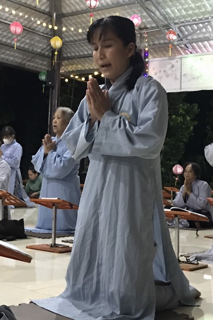 Periodic repentance ceremony at Suoi Phap Pagoda