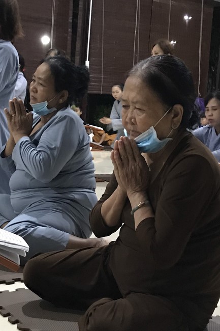 Periodic repentance ceremony at Suoi Phap Pagoda