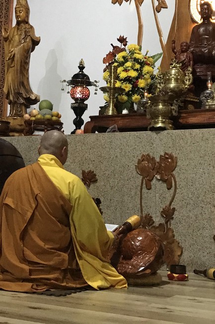 Periodic repentance ceremony at Suoi Phap Pagoda